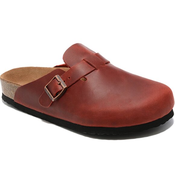 New Brand Birkenstock Boston Oiled Leather Clogs Unisex - Picture 1 of 3